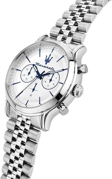 Profil de la montre Maserati R8873618034, boîtier argent