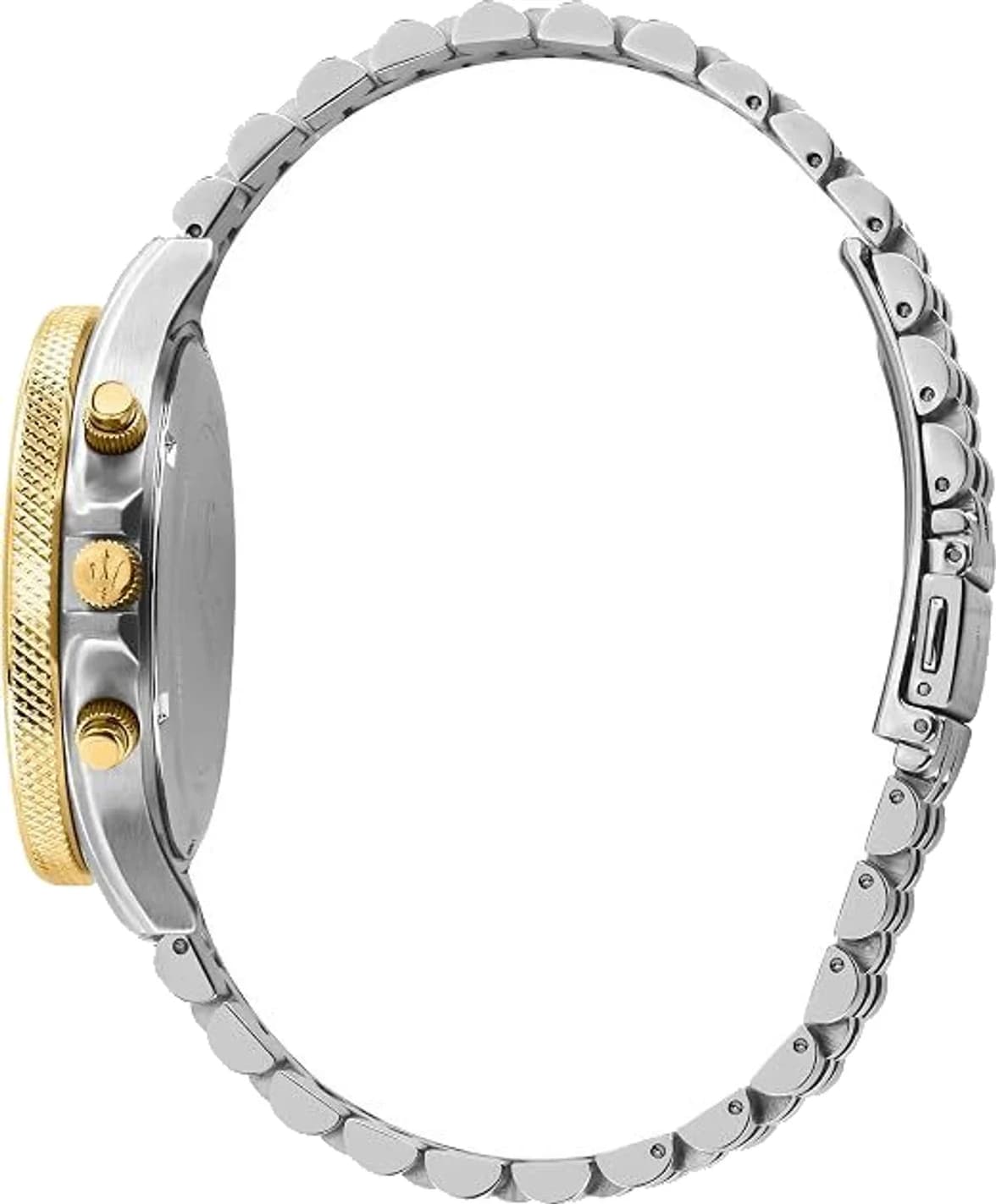 Cadran argent de la montre Maserati R8873640024 en détail