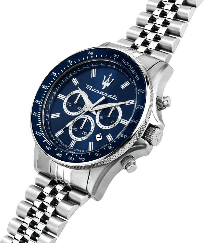 Profil de la montre Maserati R8873640025, boîtier argent