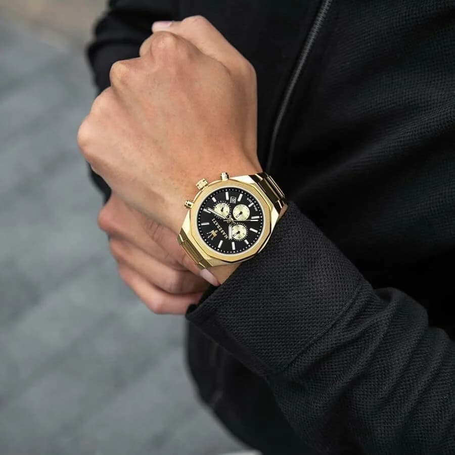 Bracelet acier de la montre Maserati R8873642001