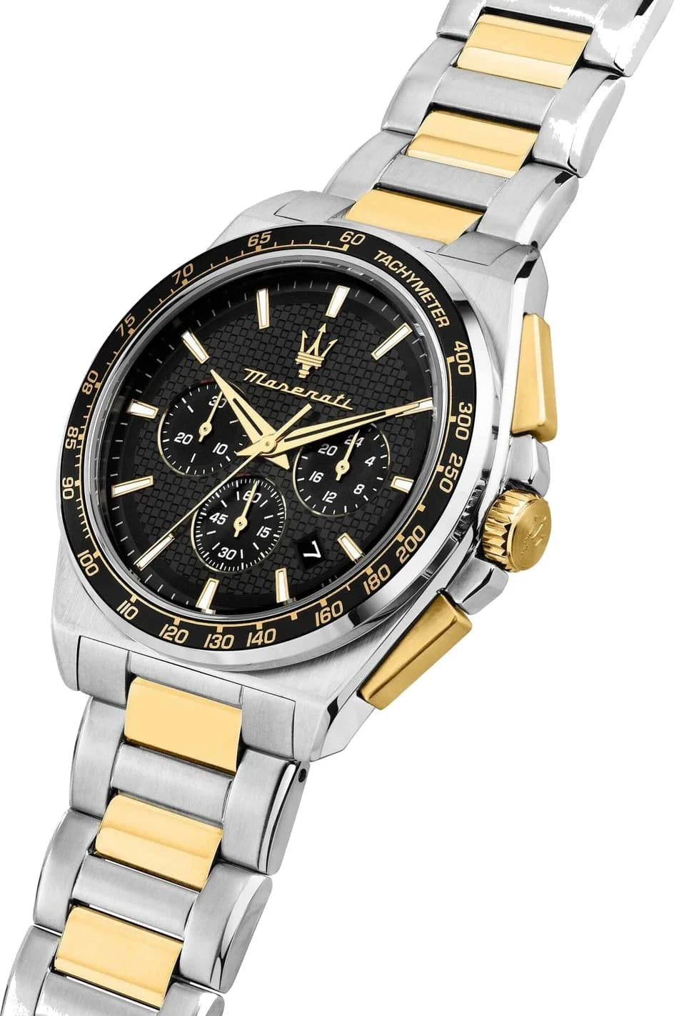 Profil de la montre Maserati R8873652003, boîtier or