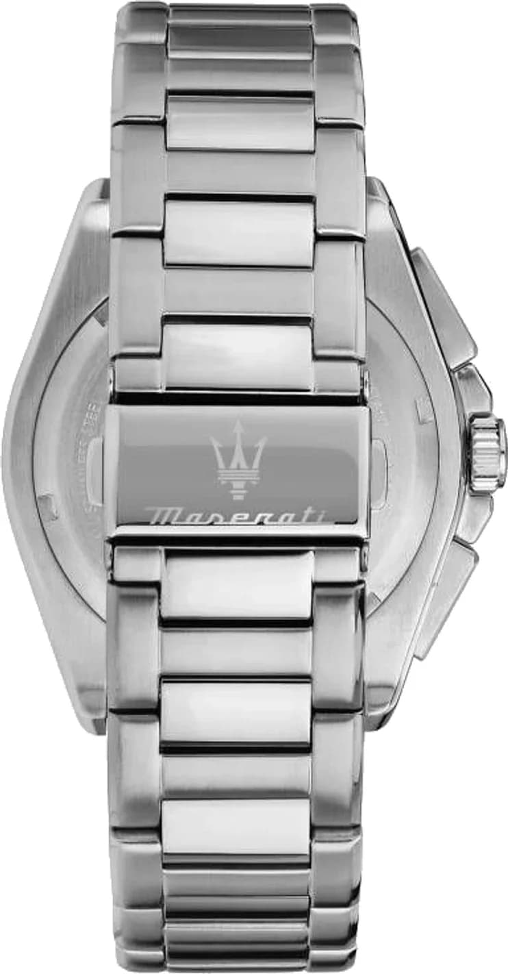 Cadran bleu de la montre Maserati R8873652005 en détail