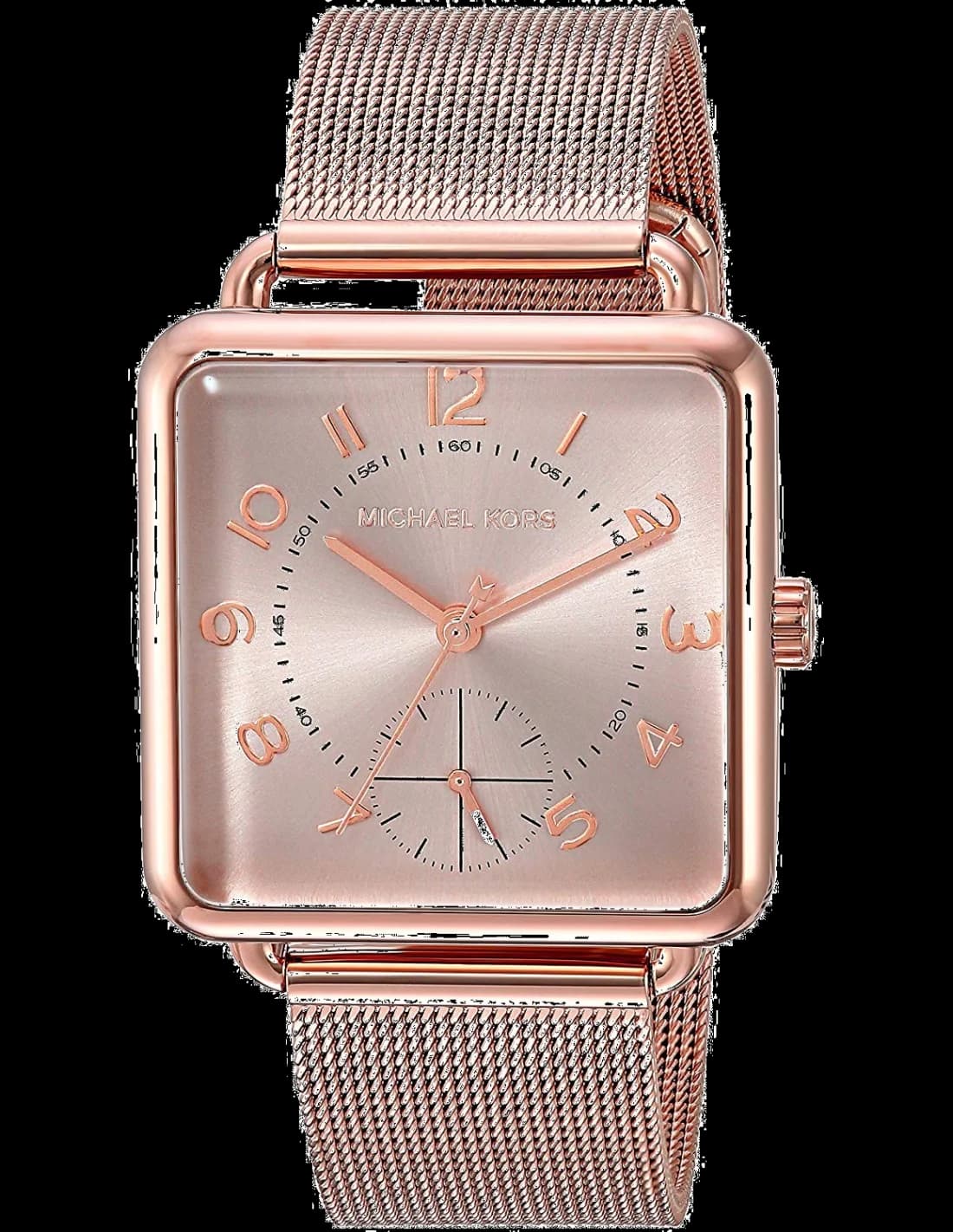 Montre femme Michael Kors MK3664, cadran or rose, bracelet acier
