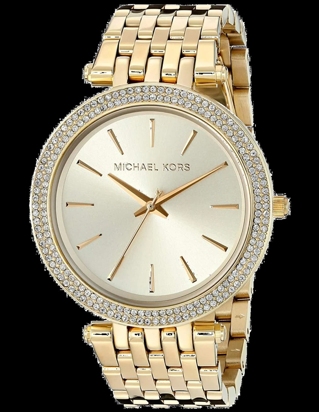 Montre femme Michael Kors MK3191, ronde analogique dorée