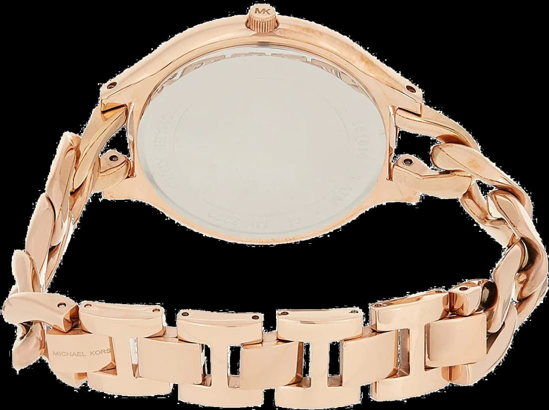 Montre Michael Kors MK3223 femme détail cadran or rose