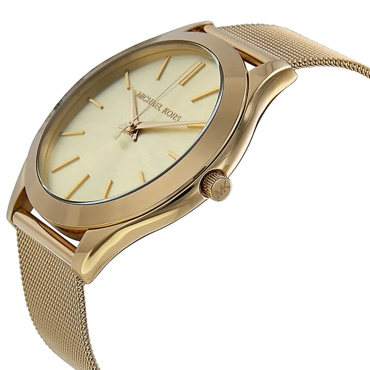 Profil de la montre Michael Kors MK3282, boîtier or