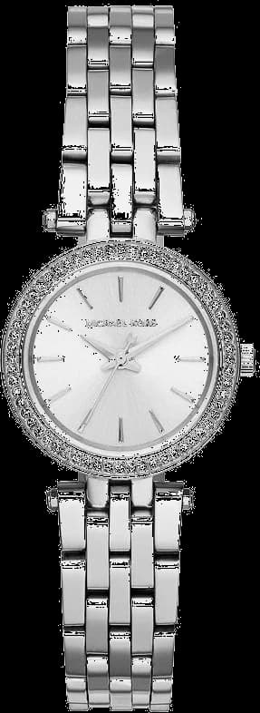Montre femme Michael Kors MK3294, cadran argent bracelet maille milanaise