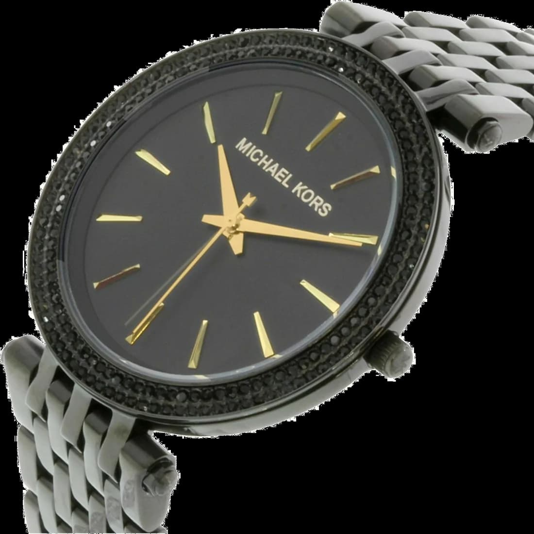 Profil de la montre Michael Kors MK3337, boîtier noir