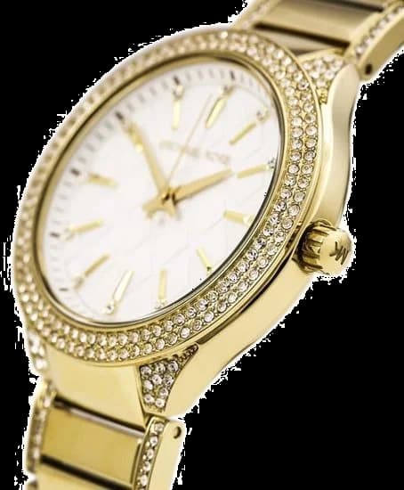 Profil de la montre Michael Kors MK3347, boîtier or