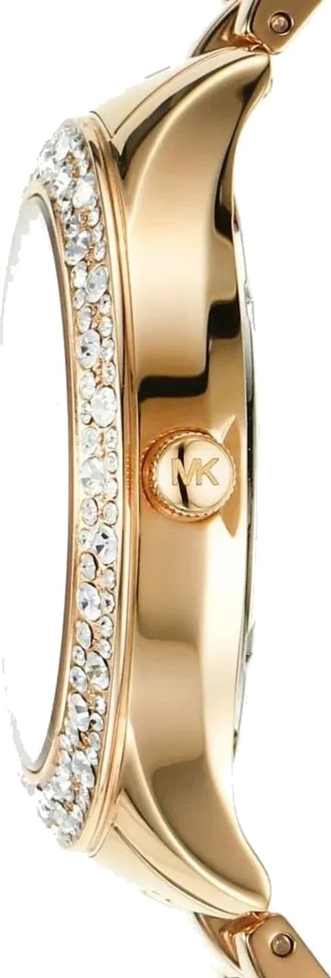 Cadran nacre de la montre Michael Kors MK4555 en détail