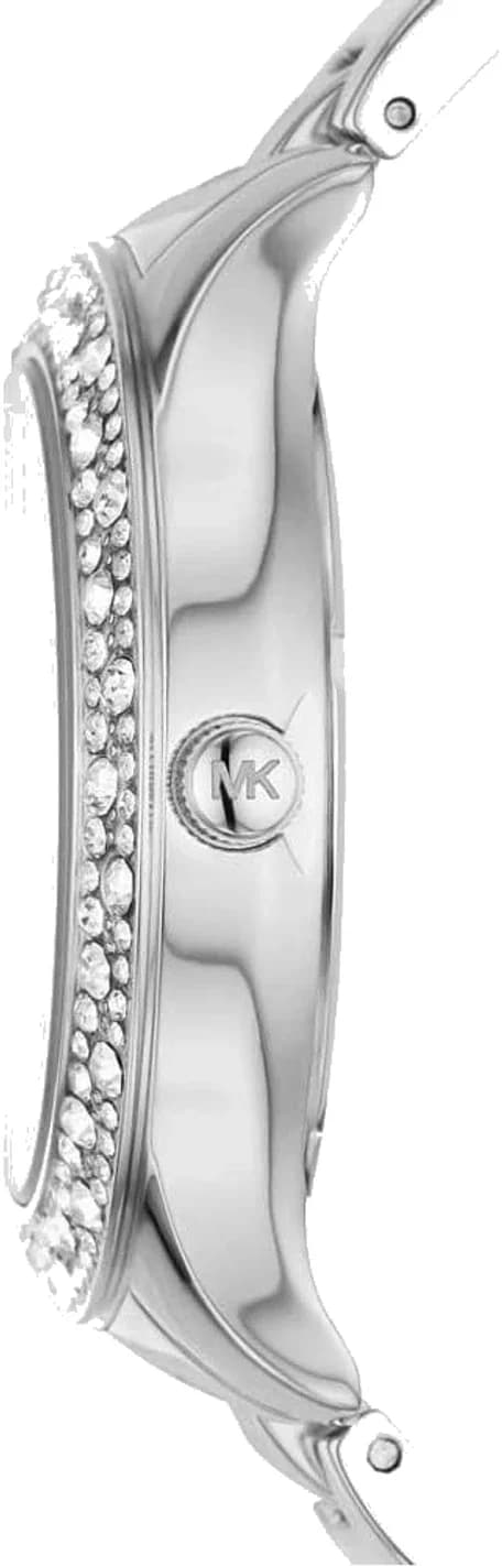 Cadran nacre de la montre Michael Kors MK4556 en détail
