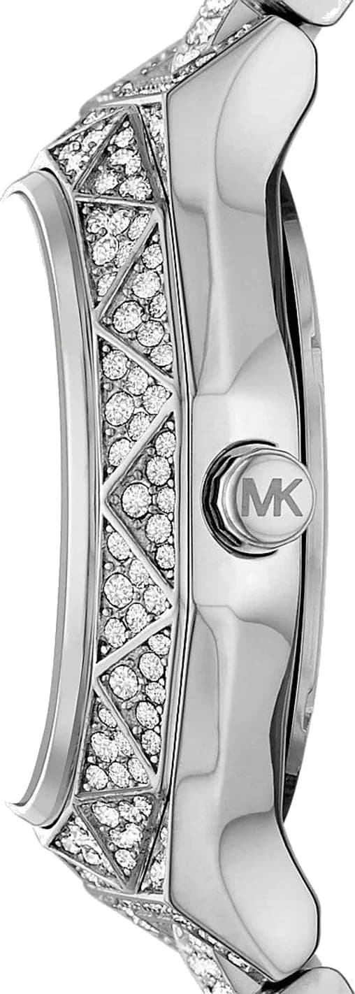 Profil de la montre Michael Kors MK4891, boîtier argent