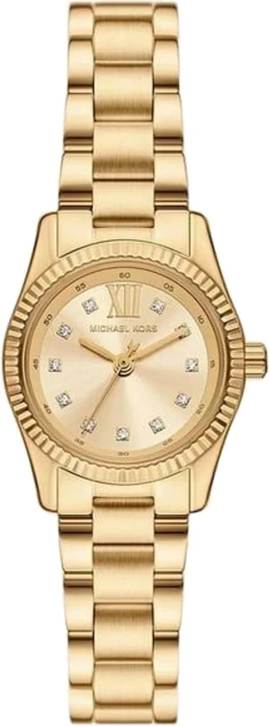 Montre femme Michael Kors MK4951, cadran doré et bracelet acier