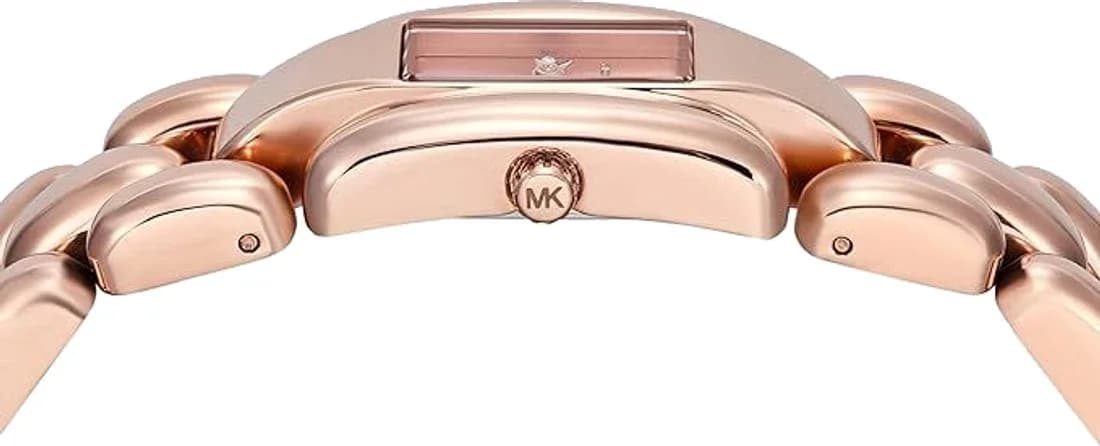 Profil de la montre Michael Kors MK4954, boîtier or rose