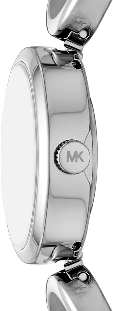 Profil de la montre Michael Kors MK4958, boîtier argent
