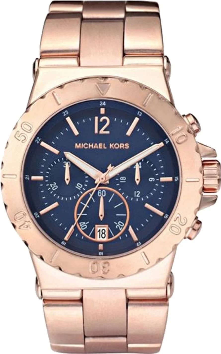 Montre Michael Kors MK5410 femme cadran bleu bracelet acier