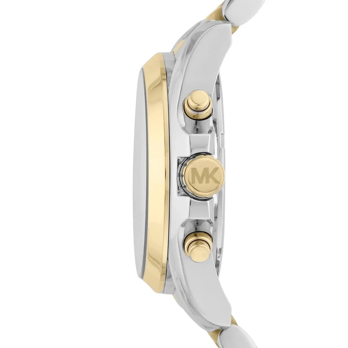 Cadran argent de la montre Michael Kors MK5627 en détail