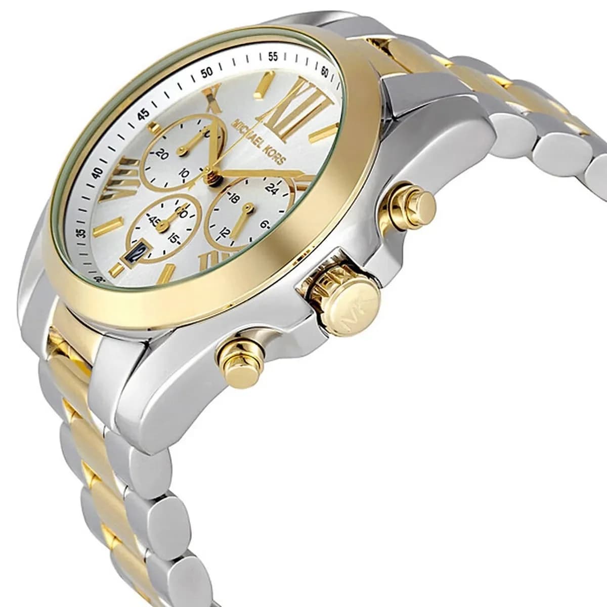 Profil de la montre Michael Kors MK5627, boîtier argent