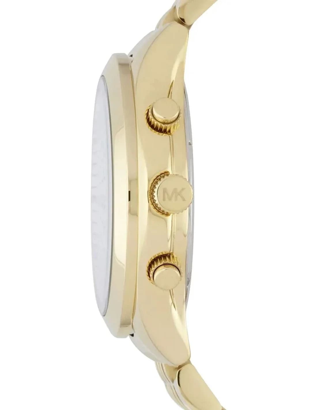 Cadran blanc de la montre Michael Kors MK5762 en détail