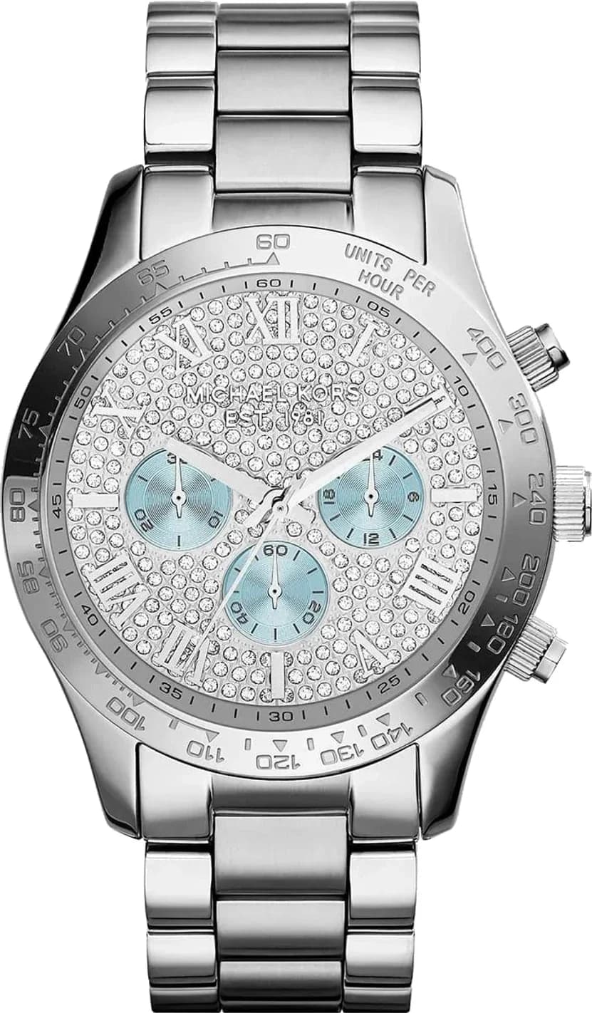 Montre Michael Kors MK6076 femme cadran argent bracelet acier