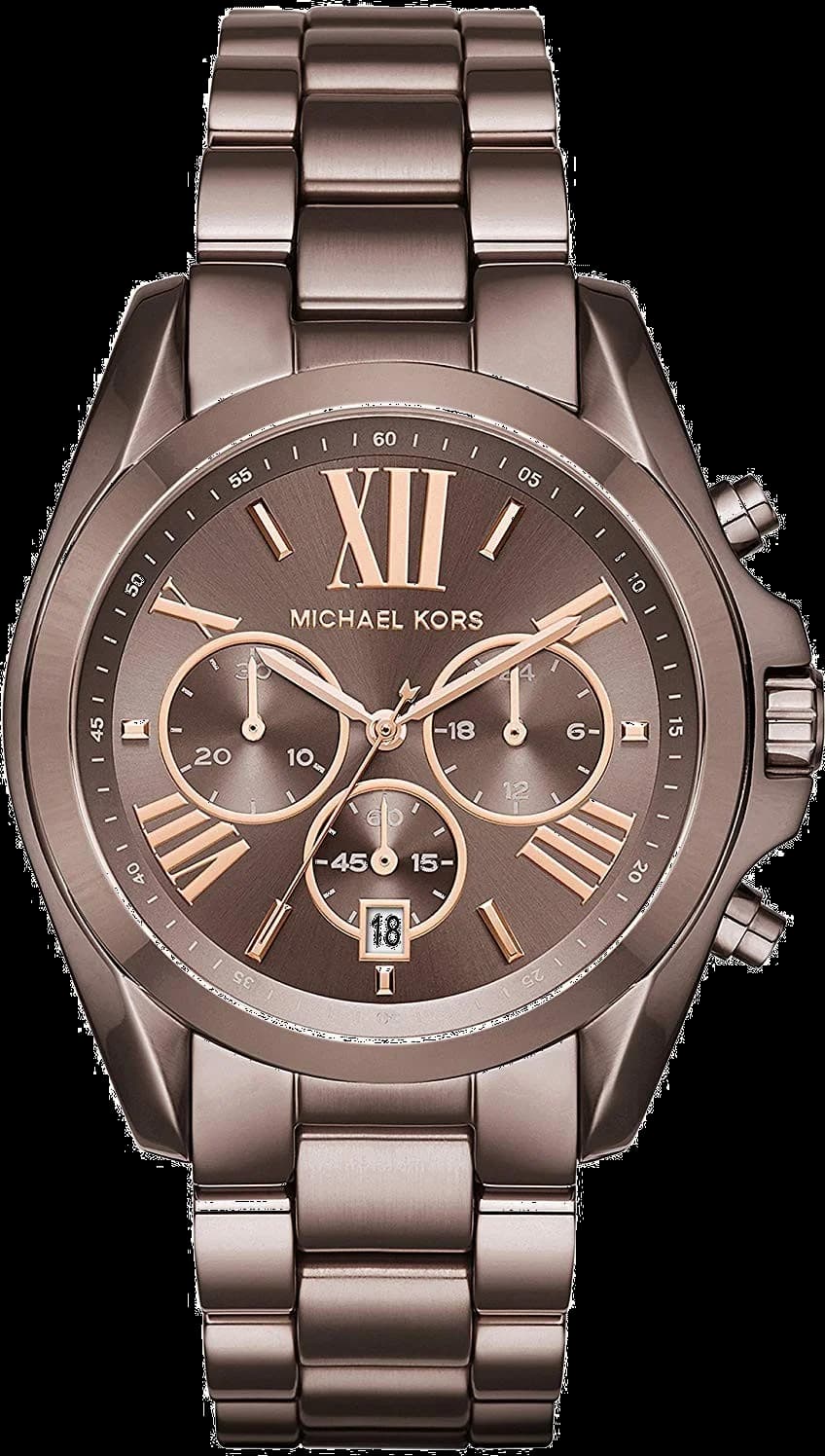 Montre Michael Kors MK6247 Bradshaw en Acier Inoxydable Marron