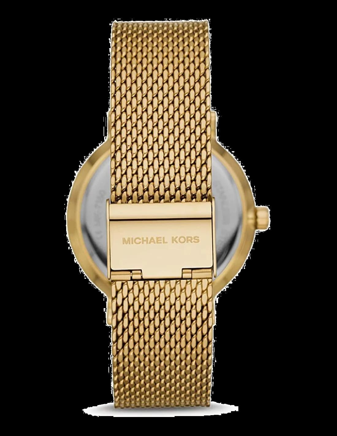 Profil de la montre Michael Kors MK7150, boîtier or