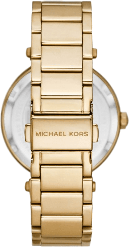 Cadran bicolore de la montre Michael Kors MK7283 en détail