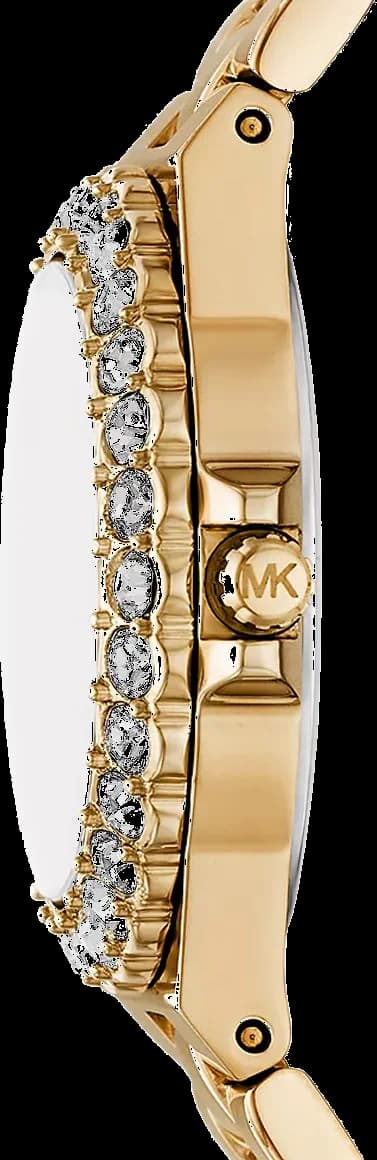 Cadran vert de la montre Michael Kors MK7395 en détail
