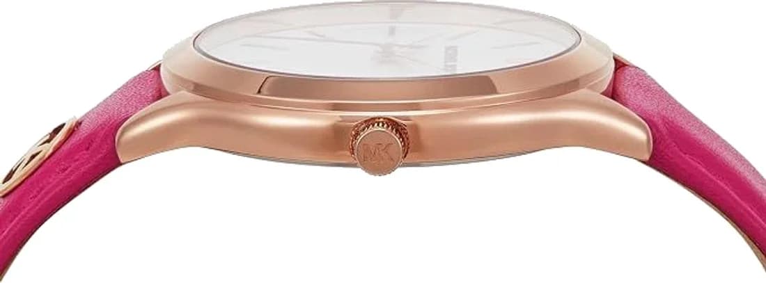 Profil de la montre Michael Kors MK7469, boîtier or rose