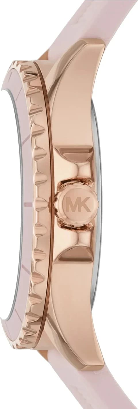 Profil de la montre Michael Kors MK7536, boîtier or rose