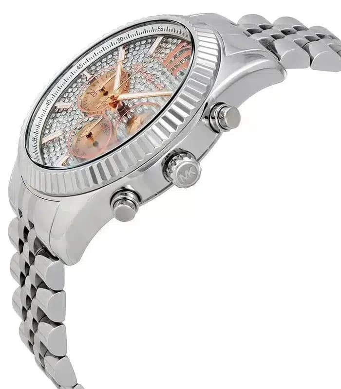 Profil de la montre Michael Kors MK8515, boîtier argent