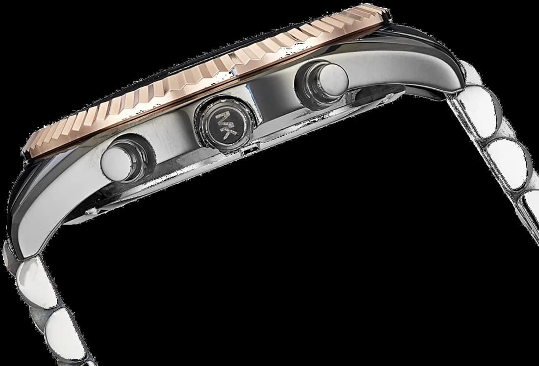 Profil de la montre Michael Kors MK8561, boîtier noir