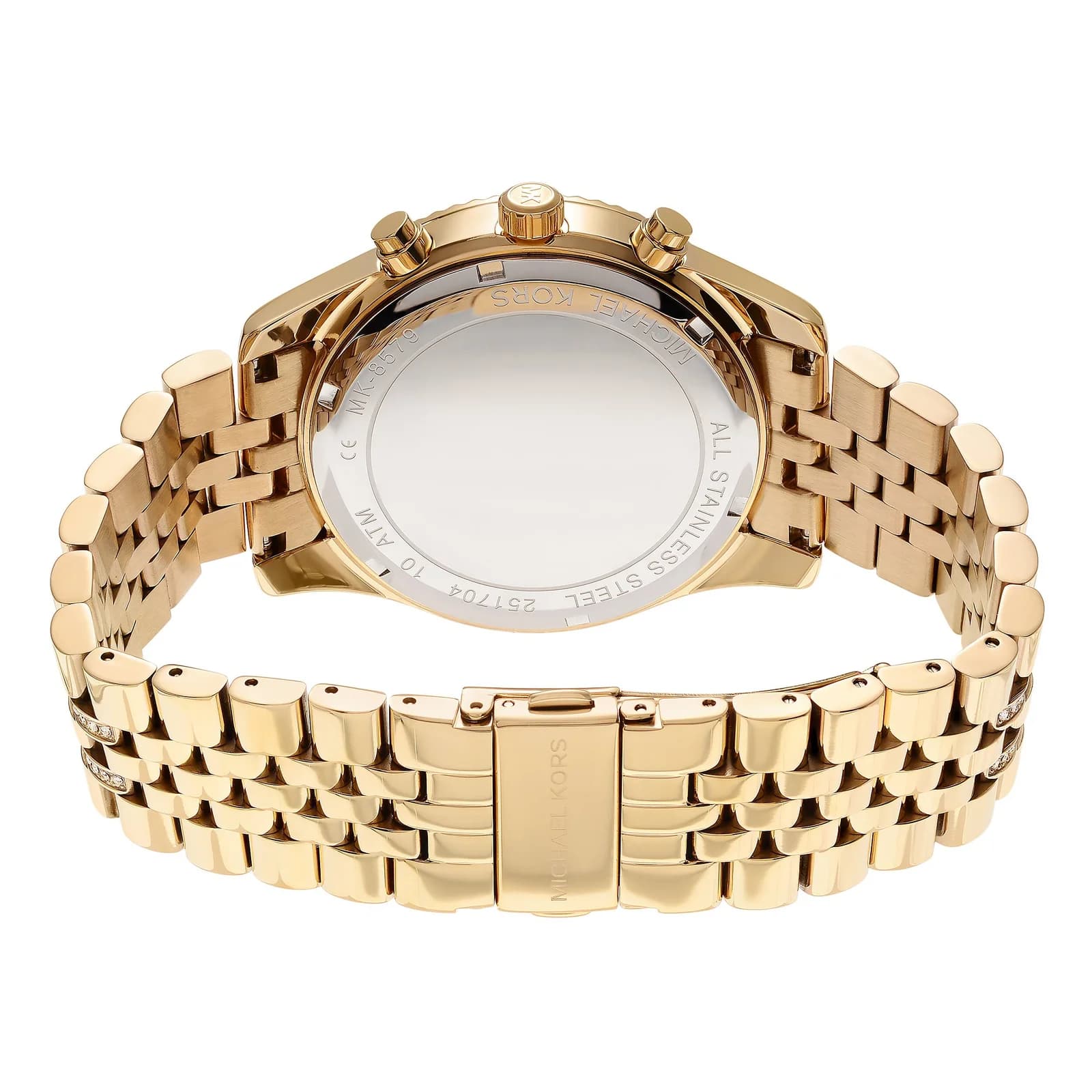Profil de la montre Michael Kors MK8579, boîtier or