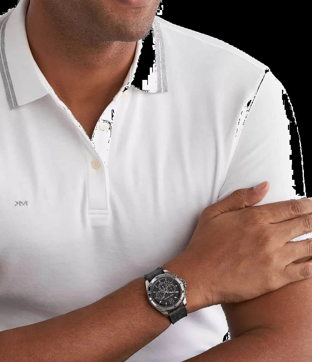 Profil de la montre Michael Kors MK8850, boîtier argent