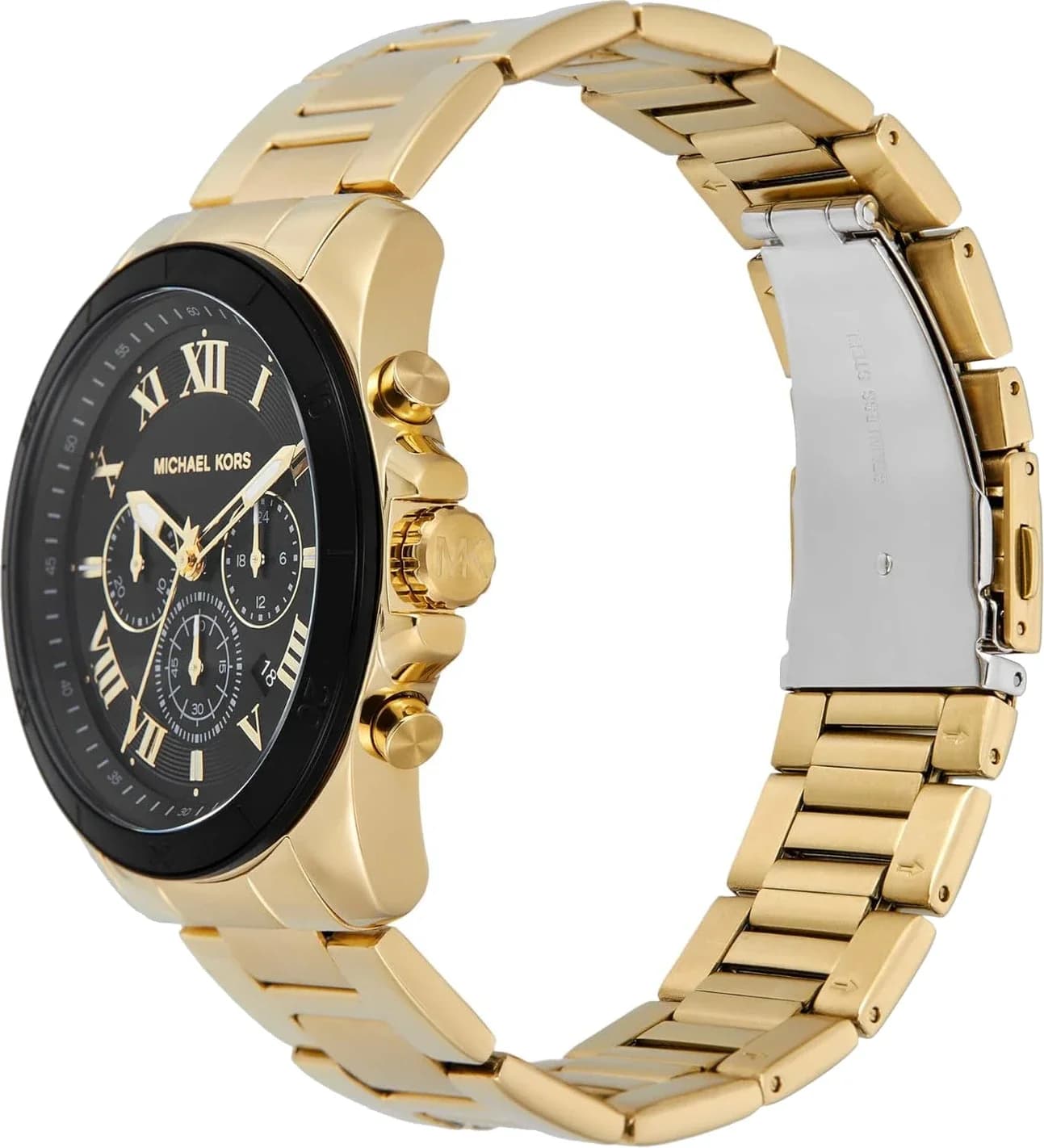 Profil de la montre Michael Kors MK9184, boîtier or