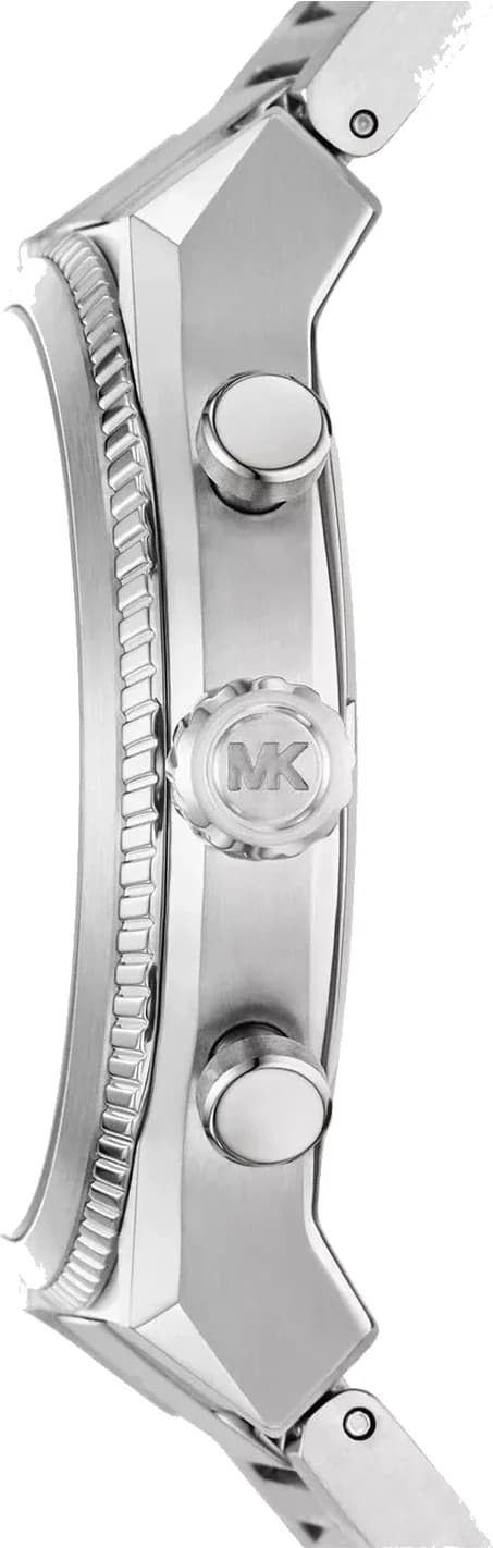 Profil de la montre Michael Kors MK9196, boîtier argent