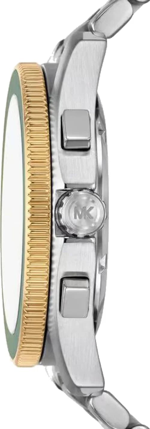 Profil de la montre Michael Kors MK9215, boîtier argent