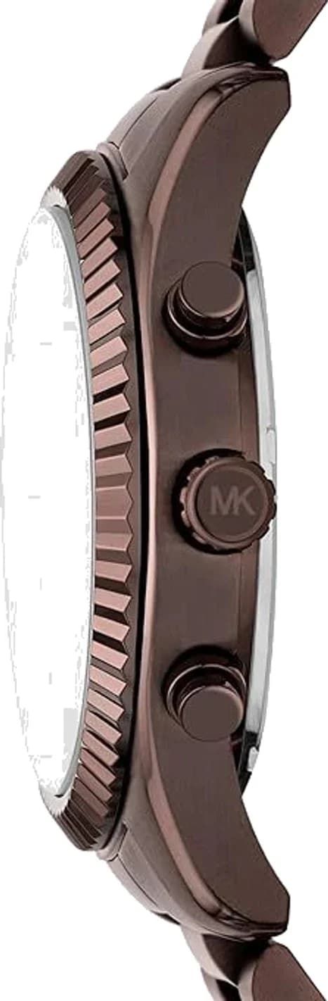 Profil de la montre Michael Kors MK9224, boîtier marron
