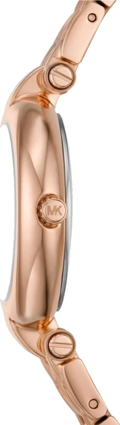 Profil de la montre Michael Kors MKO1084, boîtier or rose