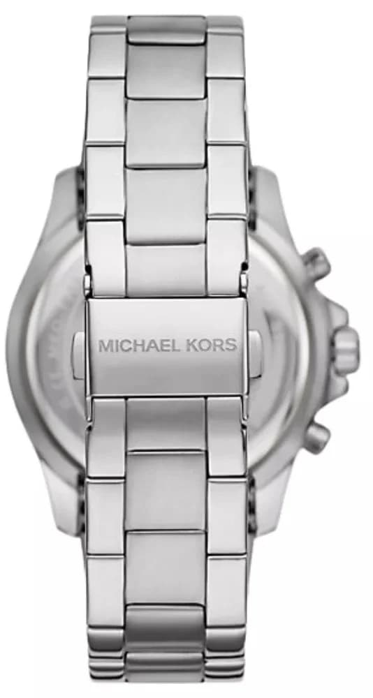 Profil de la montre Michael Kors MKO1129, boîtier argent