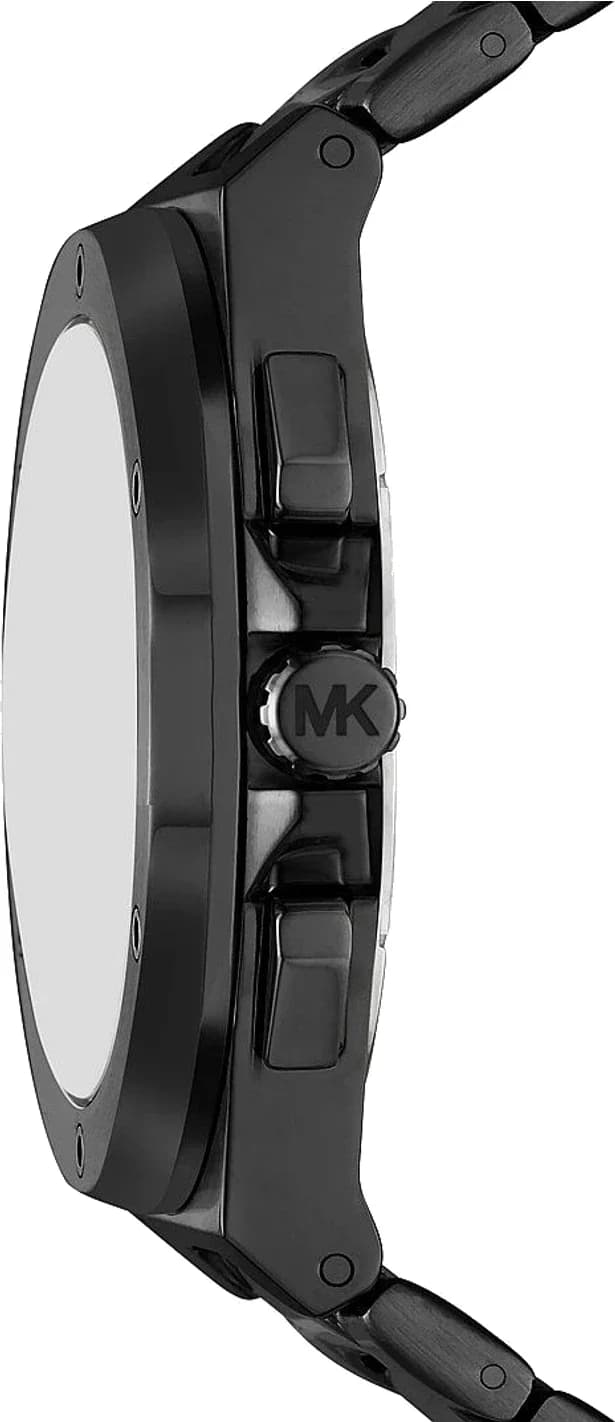 Profil de la montre Michael Kors MKO1234, boîtier noir