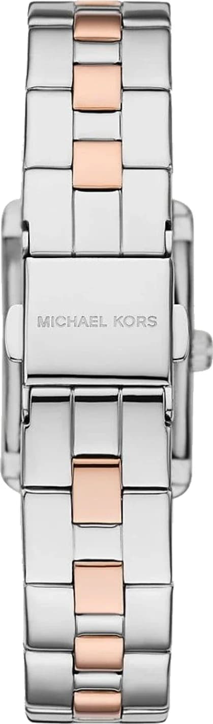 Profil de la montre Michael Kors MKO9015, boîtier argent