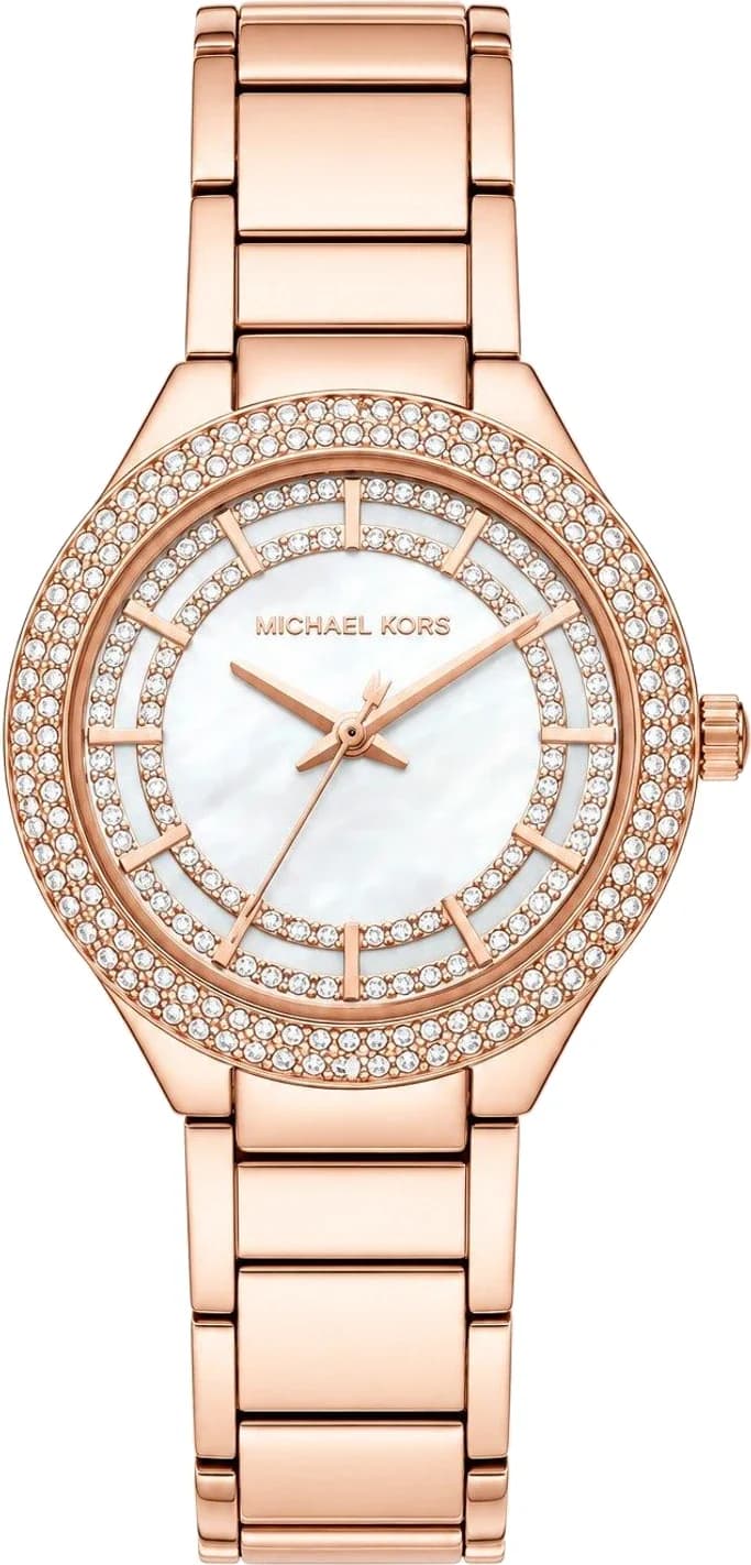 Montre femme Michael Kors MKO9018, cadran argent et bracelet acier