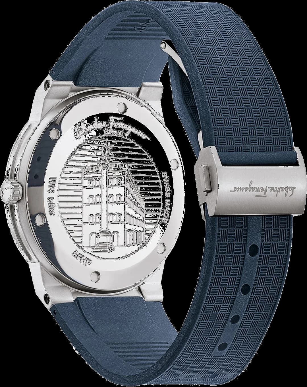 Profil de la montre Salvatore Ferragamo SFHP00120, boîtier argent