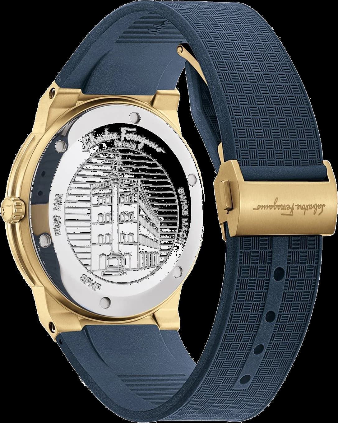 Profil de la montre Salvatore Ferragamo SFHP00220, boîtier or