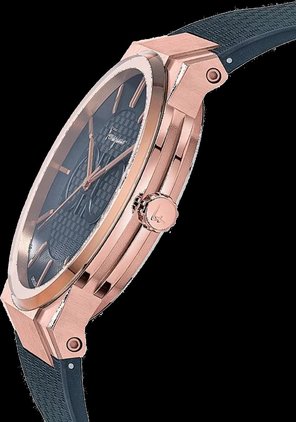 Profil de la montre Salvatore Ferragamo SFHP00420, boîtier or rose