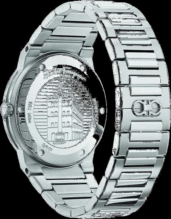 Profil de la montre Salvatore Ferragamo SFHP00620, boîtier argent