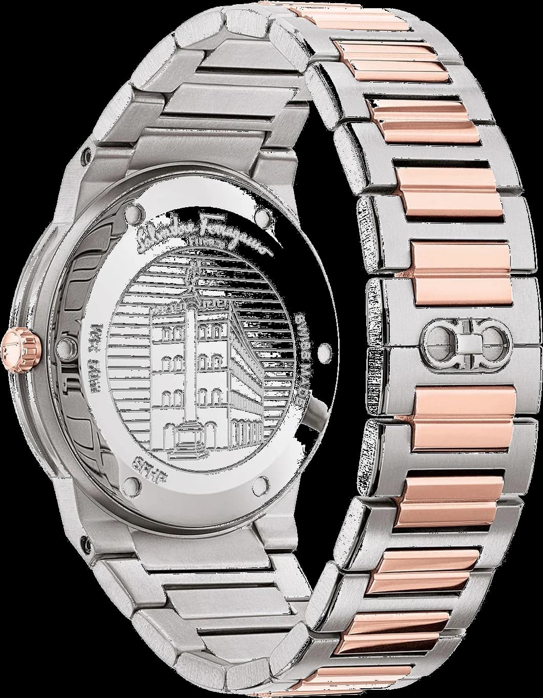 Profil de la montre Salvatore Ferragamo SFHP00720, boîtier argent