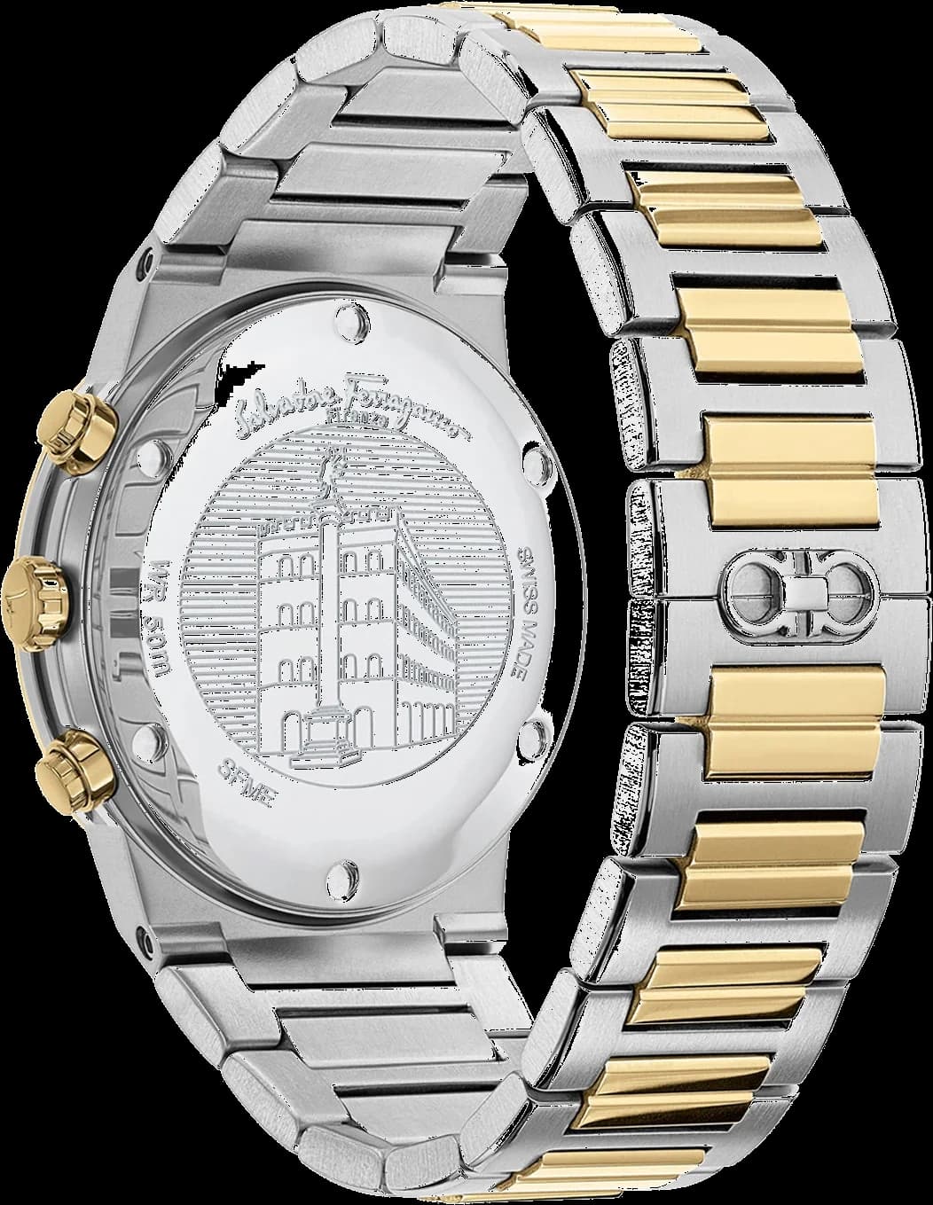 Profil de la montre Salvatore Ferragamo SFME00521, boîtier argent