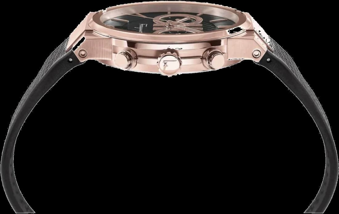 Profil de la montre Salvatore Ferragamo SFME00721, boîtier or rose